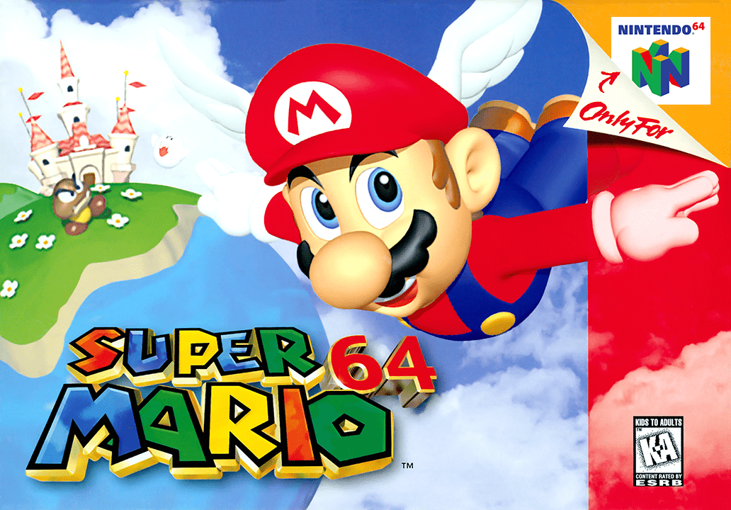 スーパーマリオ64 Super Mario 64 [スーパーマリオ64] (video game, N64, 1997