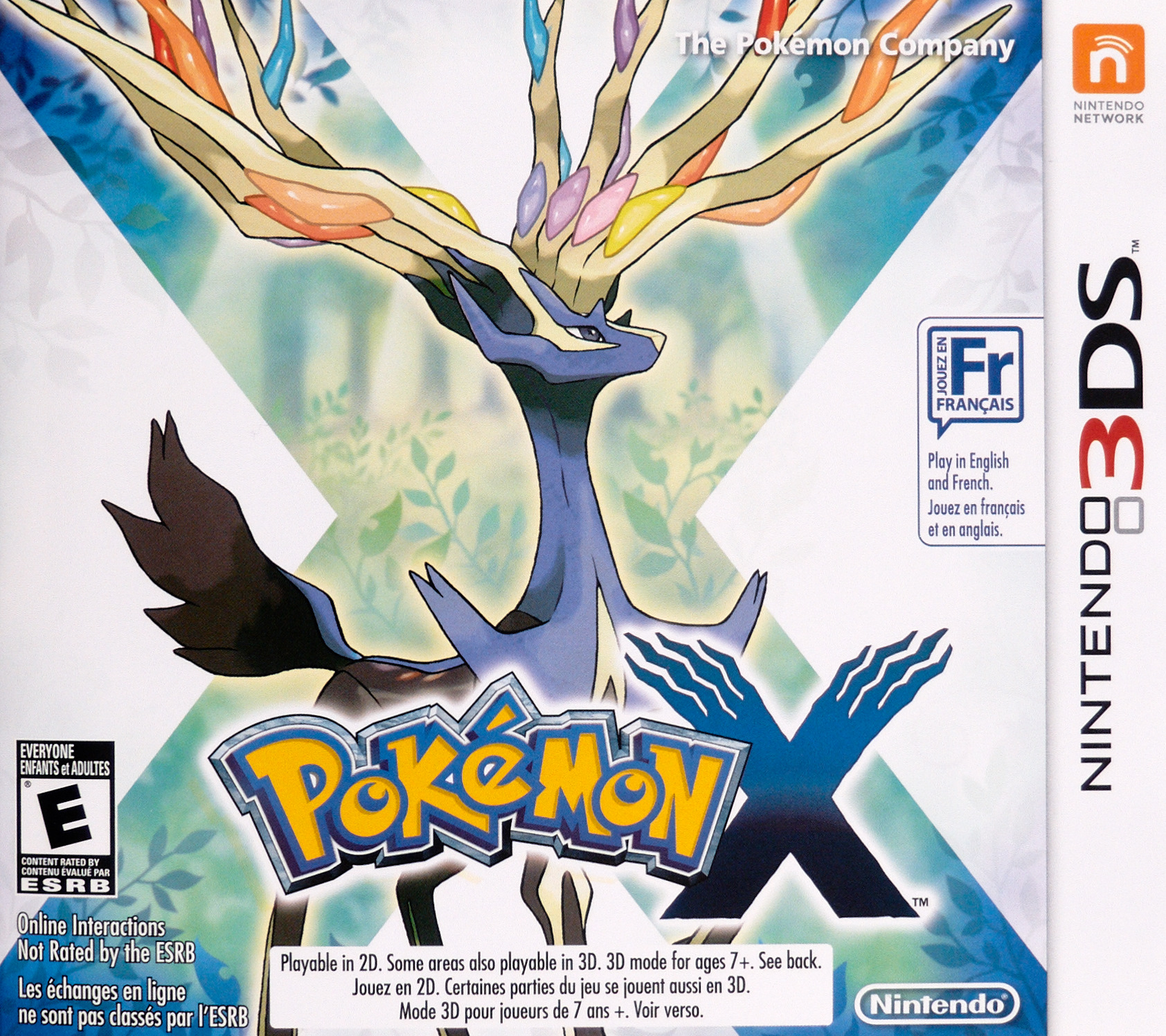 3DS ポケットモンスター X Pokémon X & Y [ポケットモンスター X・Y] (video game, 3DS
