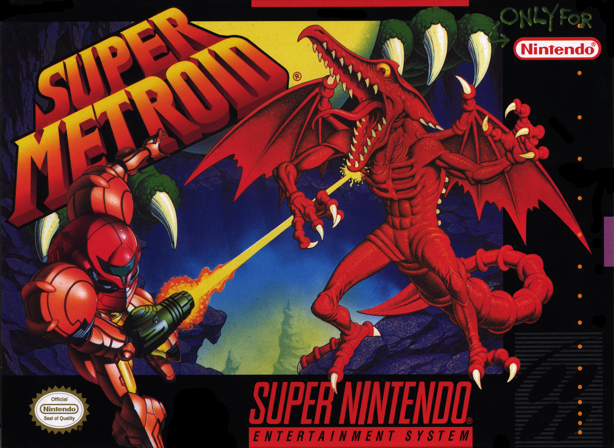 任天堂　スーパーメトロイド Nintendo (ニンテンドー) スーパーファミコン用ソフト スーパー