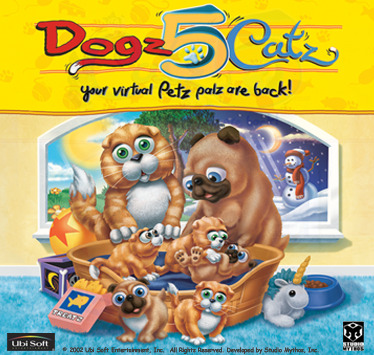 Petz 5 (video game, virtual pet, low poly, day/night cycle, breeding ...