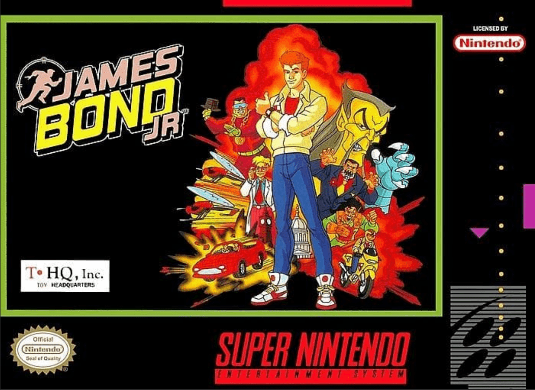 James Bond Jr. [SNES] (video game, SNES, 1991) reviews & ratings