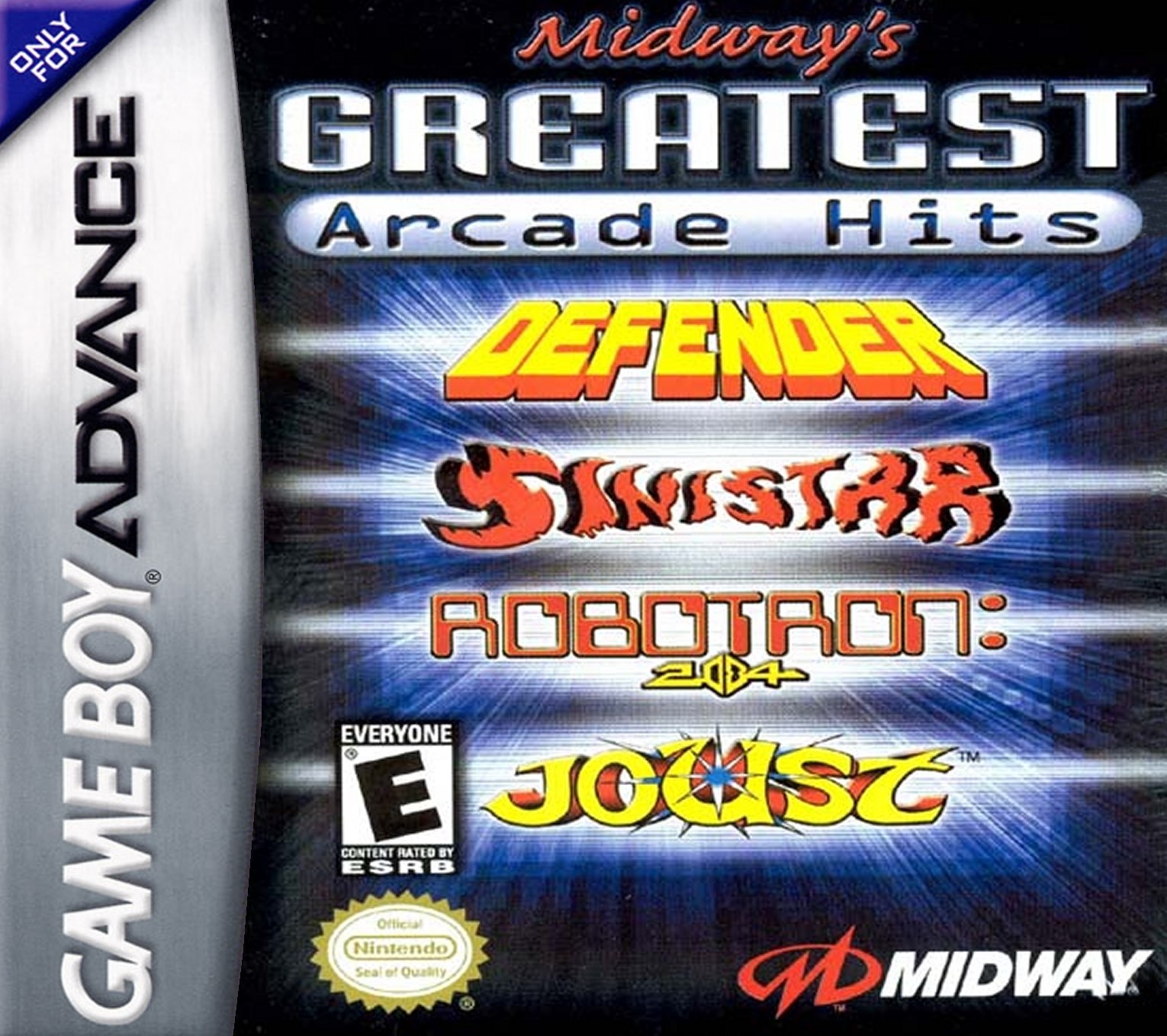 Midway's Greatest Arcade Hits (video game, GBA, 2001) reviews & ratings ...