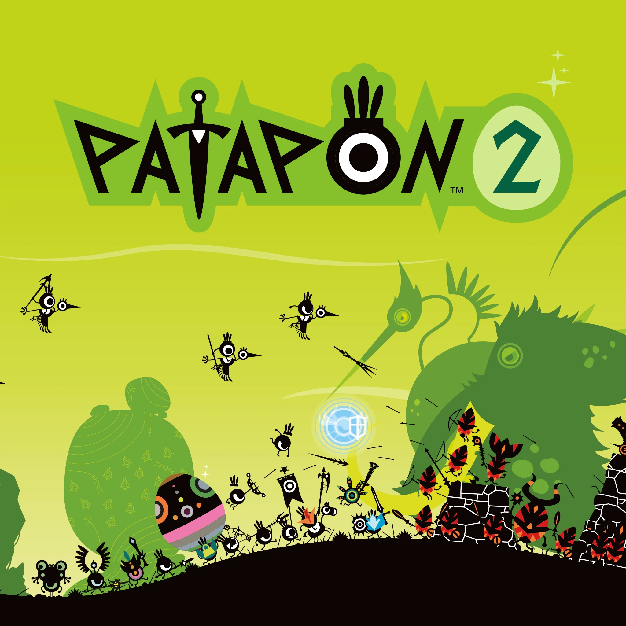 Patapon 2 (video game, rhythm, real-time tactics, fantasy, side ...