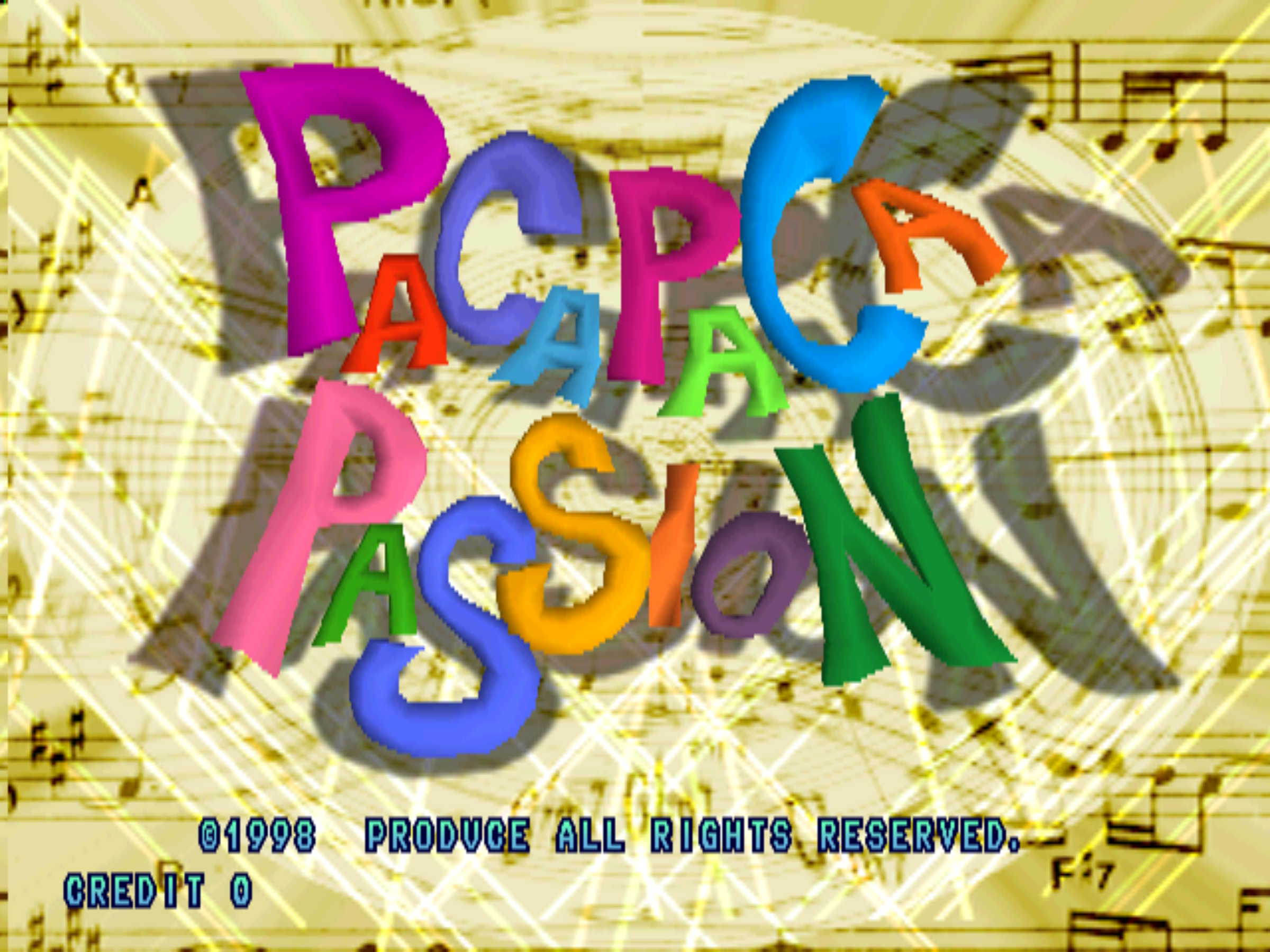 PacaPacaPassion [パカパカパッション] (video game, Arcade, 1998