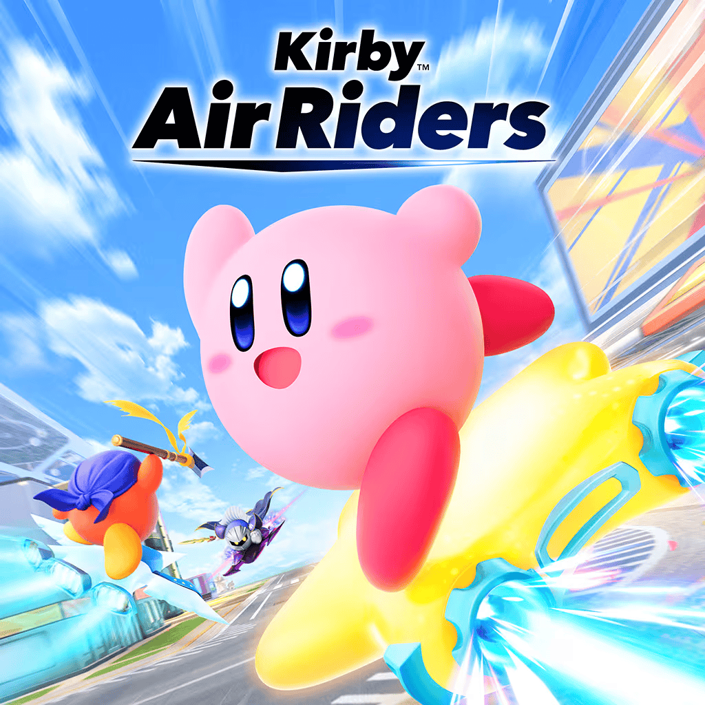 Kirby Air Riders (video game, third-person, arcade racing, fantasy ...