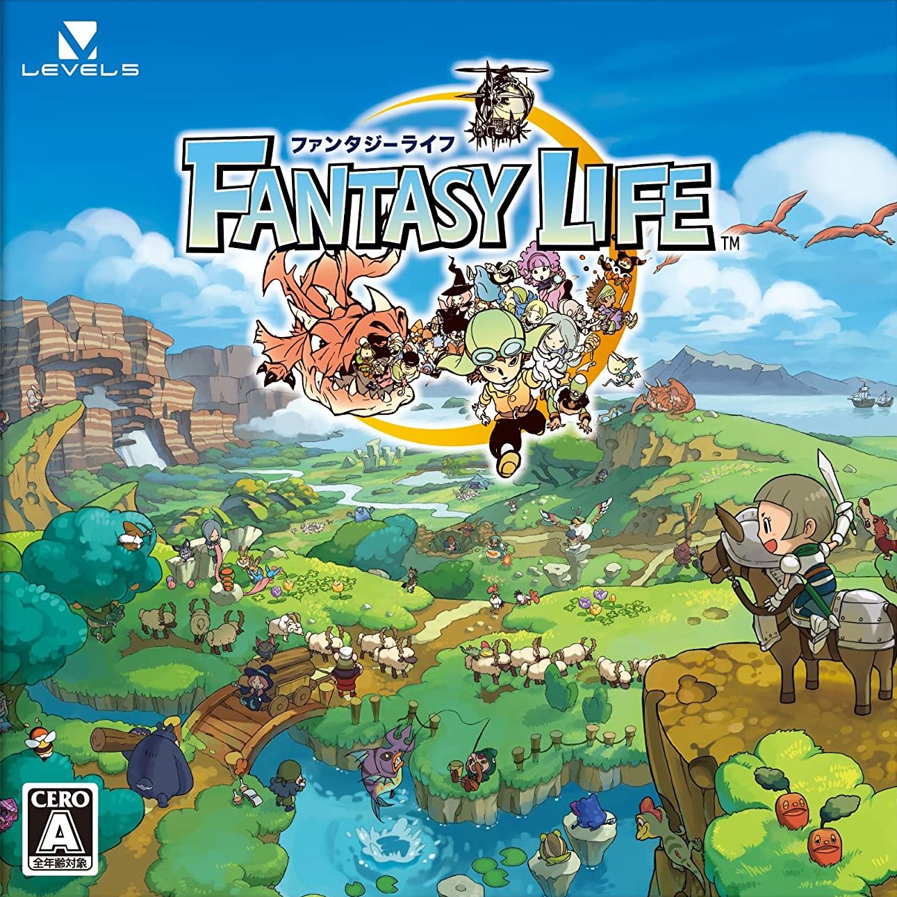 Fantasy Life (video game, action RPG, open world, fantasy