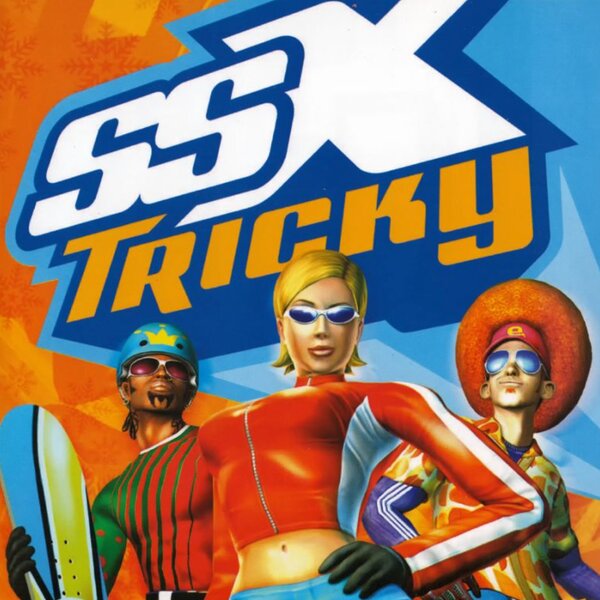SSX Tricky (video game, snowboarding, trick-racing, third