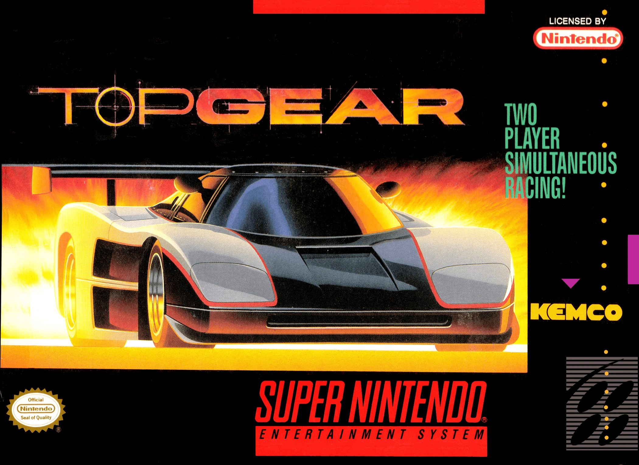 Top Gear [トップ・レーサー] (video game, SNES, 1992) reviews & ratings ...