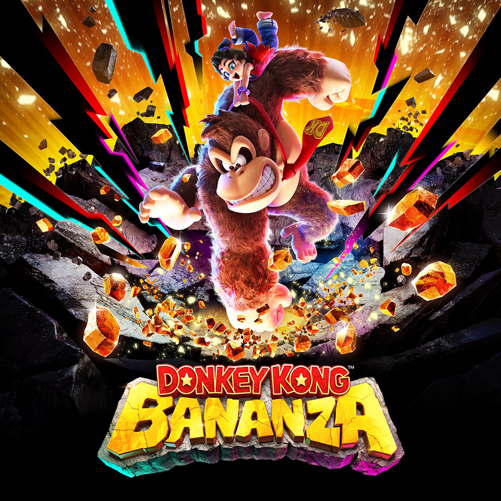 Donkey Kong Bananza (video game, 3D platformer, destruction