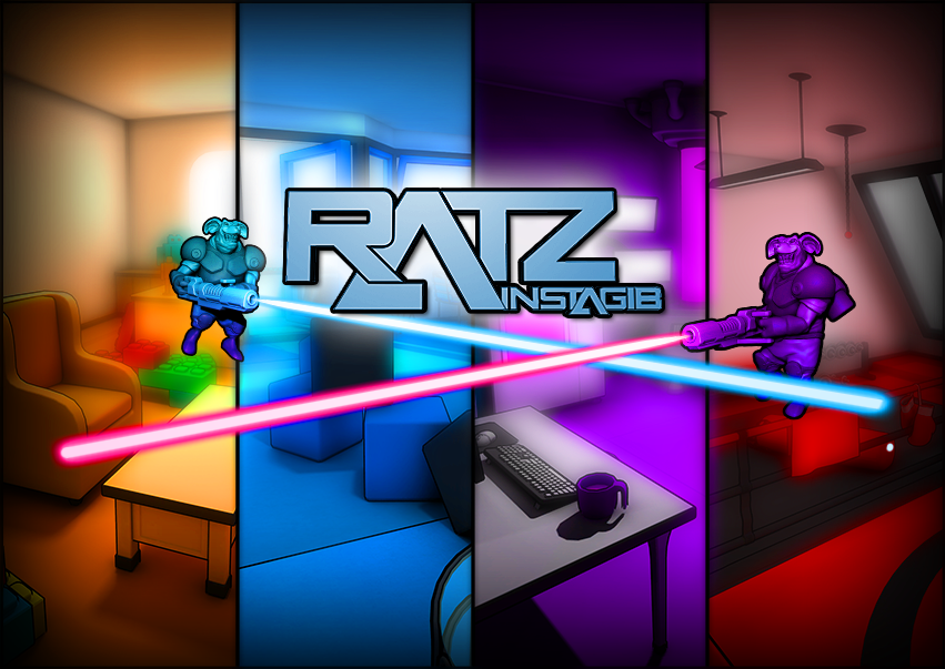 Ratz Instagib (video game, arena shooter, first-person shooter ...
