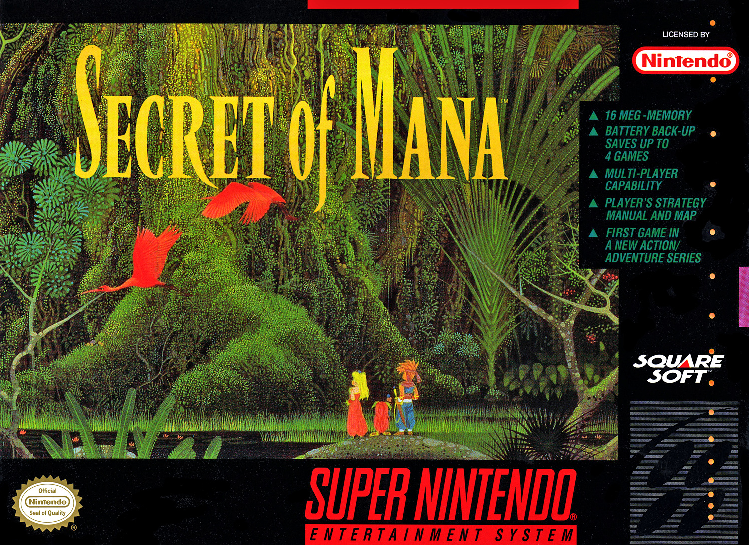 Secret of Mana [聖剣伝説2] (video game, SNES, 1993) reviews