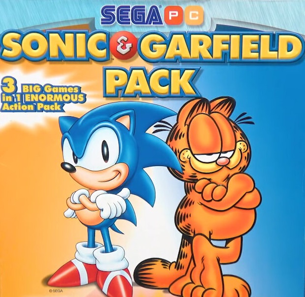 Sonic & Garfield Pack (video game, 2D platformer, science fiction ...