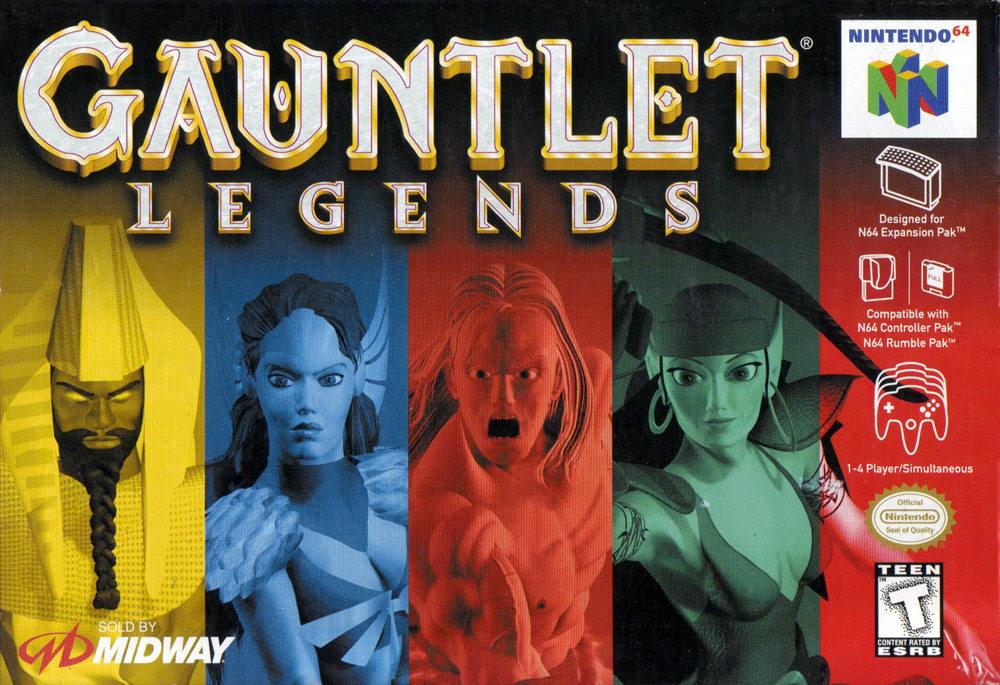 Gauntlet Legends (video game, N64, 1999) reviews & ratings