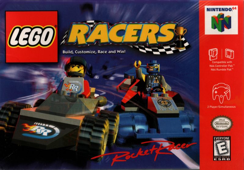 Lego Racers (video game, N64, 1999) reviews & ratings - Glitchwave ...