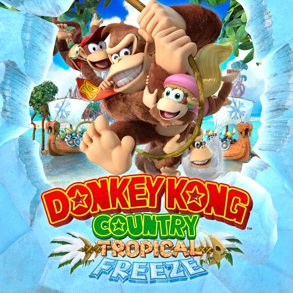 Donkey Kong Country: Tropical Freeze (video game, 2D platformer ...