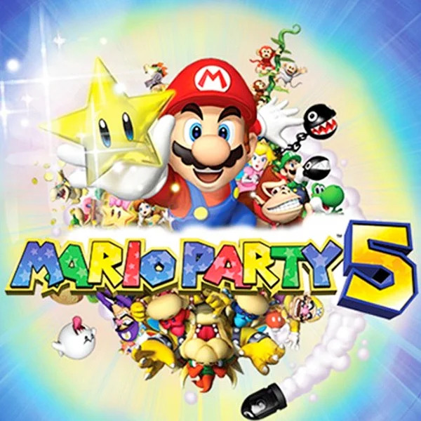 Mario Party 5 (video game, party, board game, fantasy, minigames
