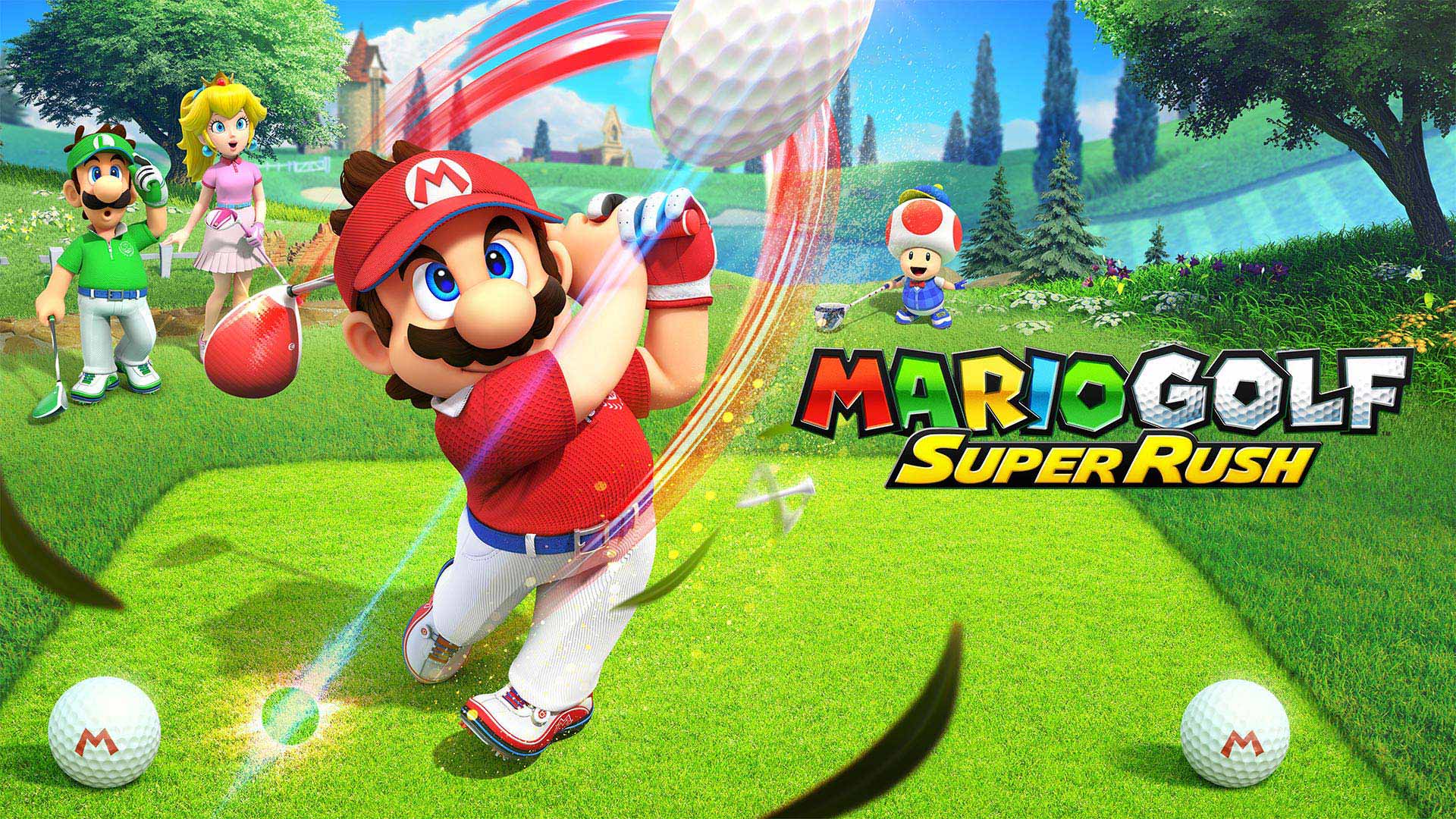 Mario Golf: Super Rush (video game, golf, fantasy, turn-based 