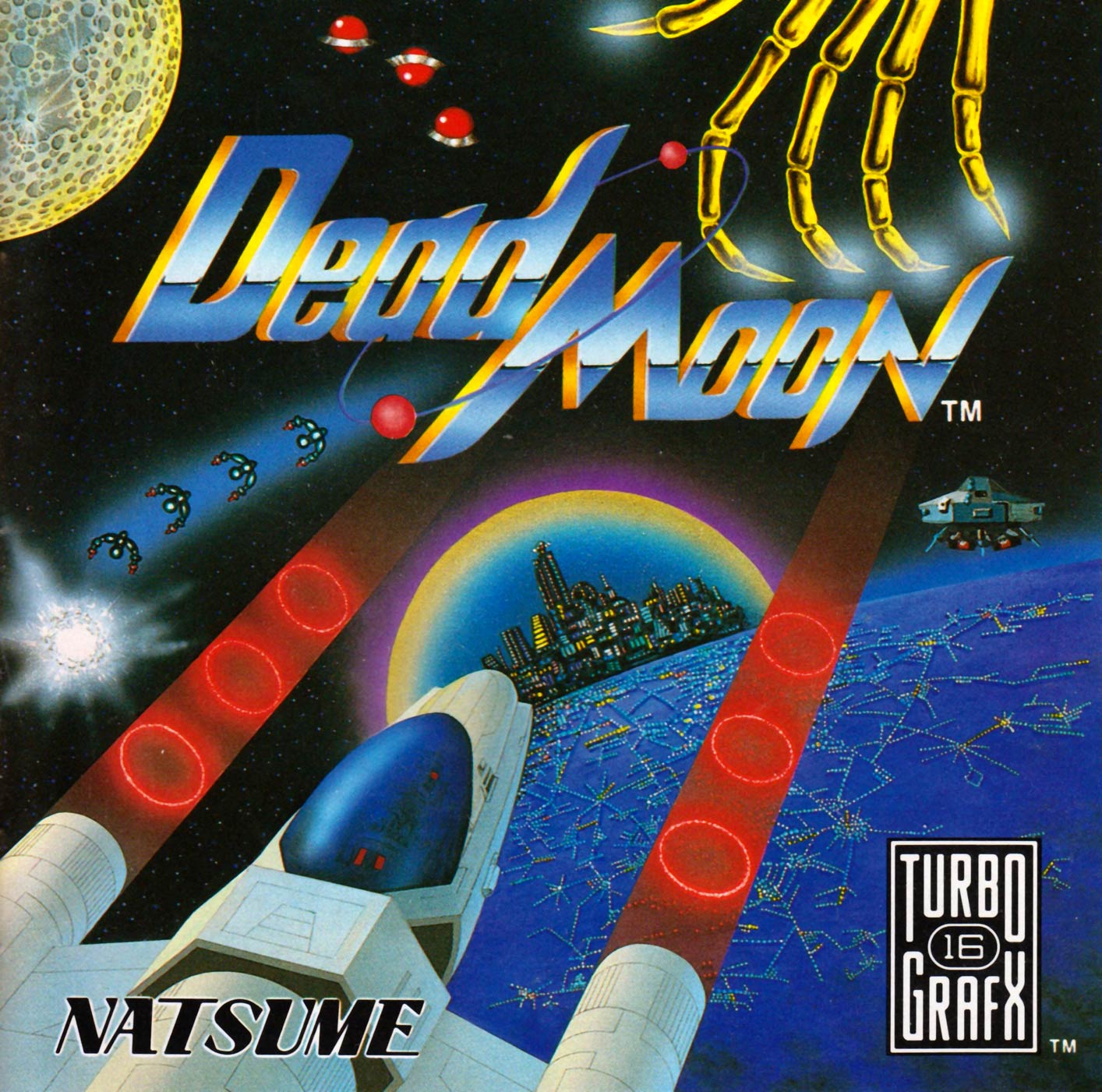 DEAD MOON (デッドムーン 月世界の悪夢). [PC Engine]. 1CC. No