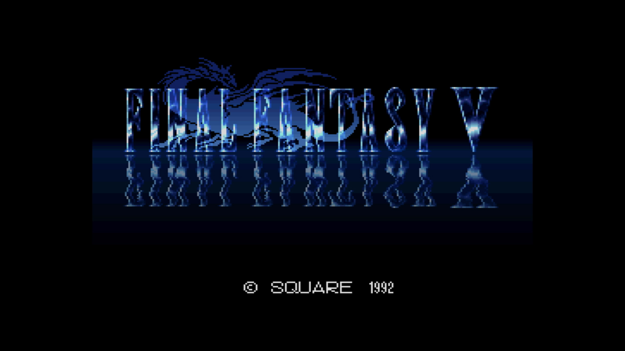 Final Fantasy V [ファイナルファンタジーV] (video game, Wii U, 2014