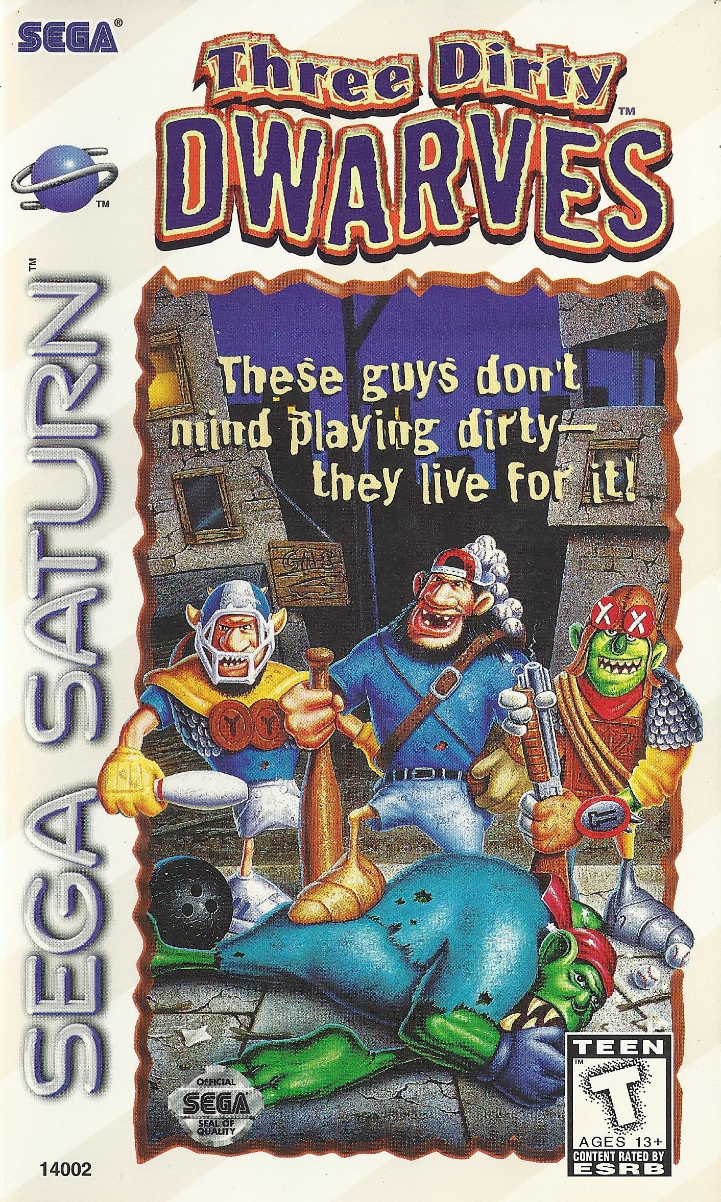 SEGA - スリー・ダーティ・ドワーブズ Three Dirty Dwarves SEGA SATURN Japan Version | eBay