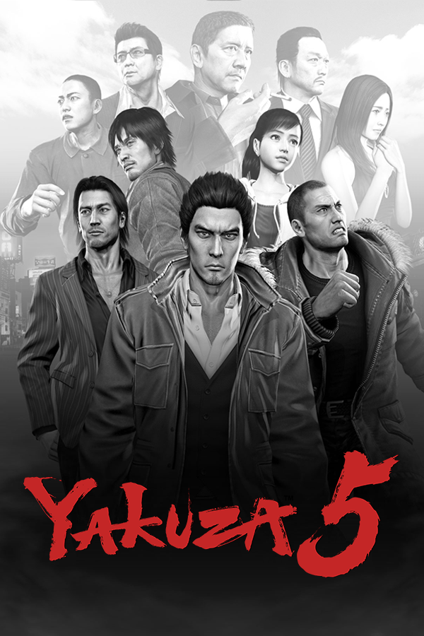 YAKAZU 5 Yakuza 5 (video game, beat 'em up, action-adventure, crime