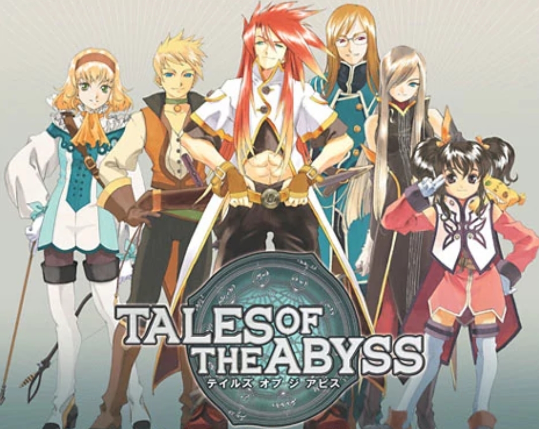 Tales of the Abyss (video game, JRPG, action RPG, anime art