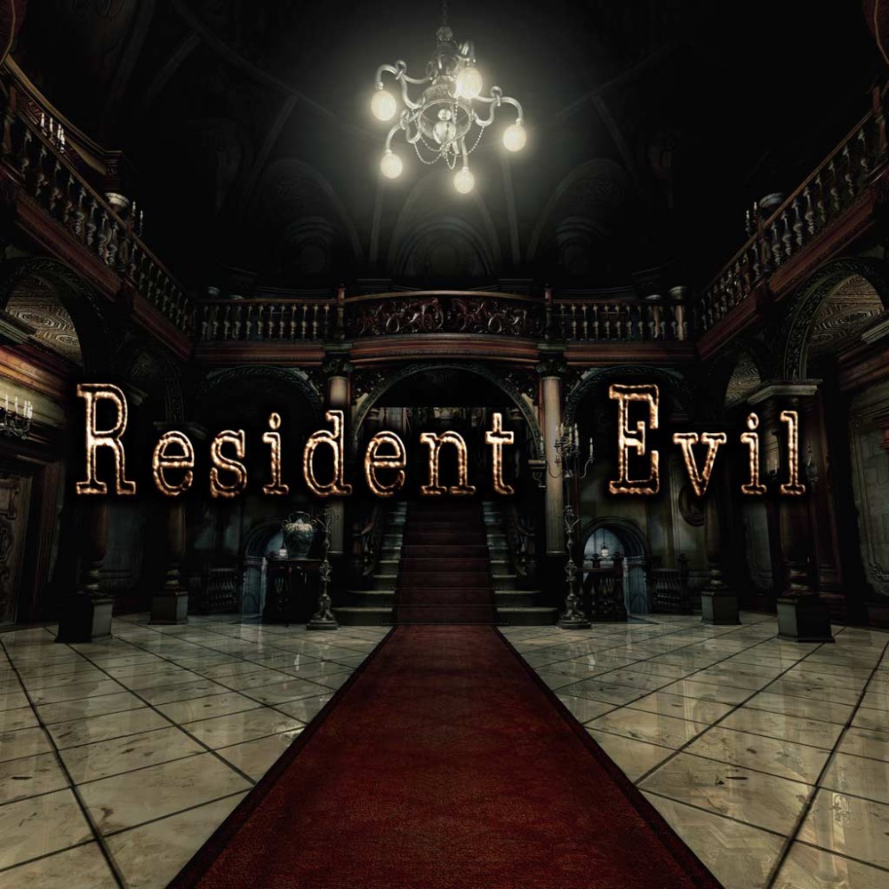 Resident Evil (video game, survival horror, zombie, fixed camera