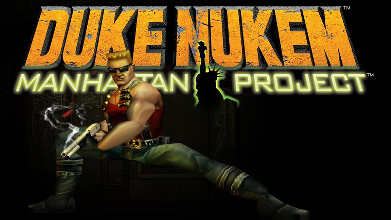 Jeu PC Duke Nukem Manhattan Project Version FR – Édition 2001, Bon état, Boîtier Et Manuel Inclus