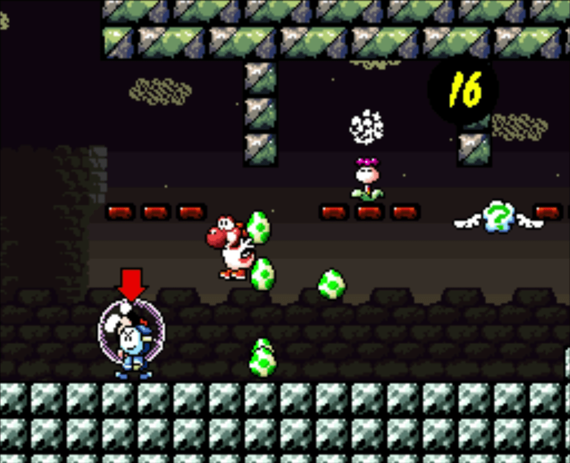 ヨッシー② Super Mario World 2 Yoshi's Island Manual スーパーマリオ