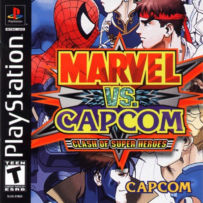 Marvel vs. Capcom: Clash of Super Heroes (video game, PS1, 2000
