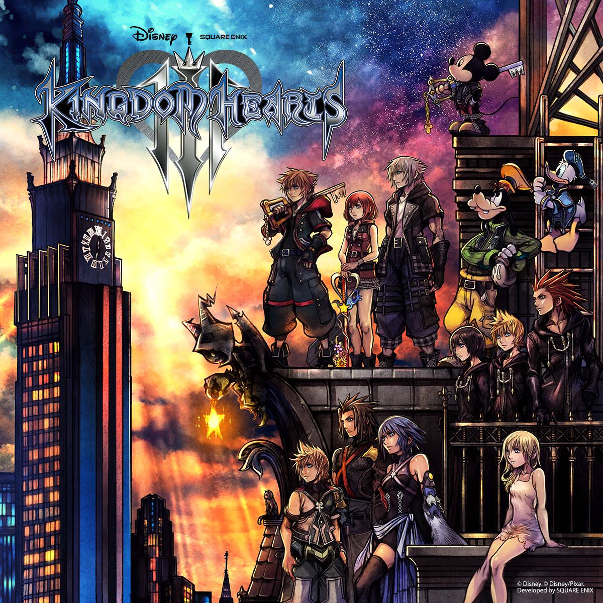 Kingdom Hearts III (video game, action RPG, hack and slash