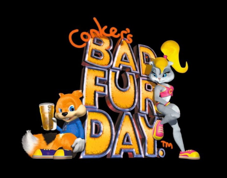 Conker's Bad Fur Day (video game, 3D platformer, parody, black