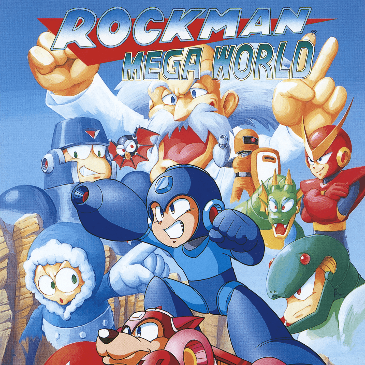 Mega Man: The Wily Wars (video game, 2D platformer, science