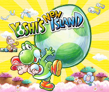 Yoshi's New Island (video game, 2D platformer, dinosaur, fantasy