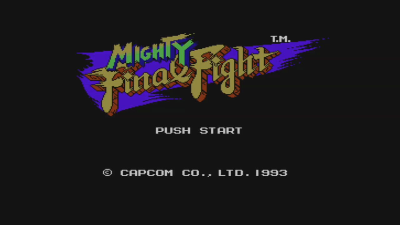 Mighty Final Fight [マイティ ファイナルファイト] (video game, Wii