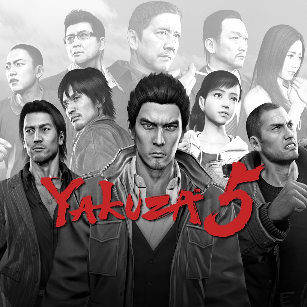 Yakuza 5 (video game, beat 'em up, action-adventure, crime, open