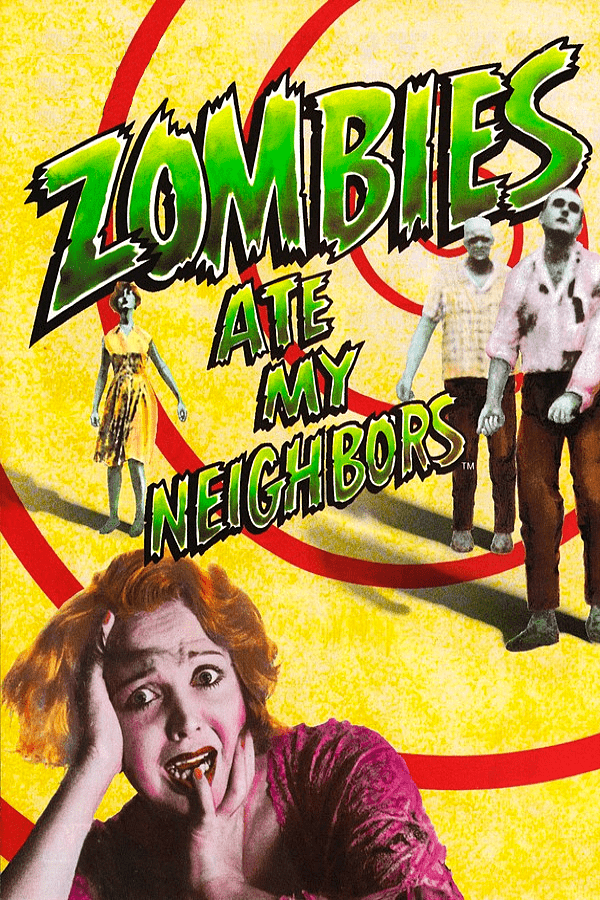 ジェネシスソフト（海外版メガドライブ）　ZOMBIES ATE MY NEIGHBORS[復刻版] Zombies Ate My Neighbors (Sega Genesis, 1993) Original