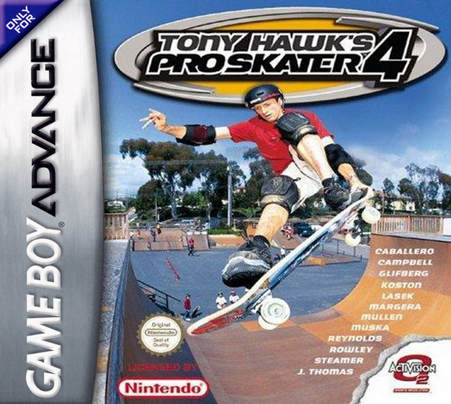 Tony Hawk's Pro Skater 4 [Handheld] (video game, GBA, 2002