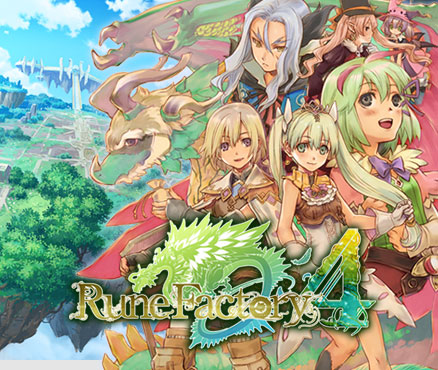 Rune Factory 4 (video game, action RPG, farming simulator, farm