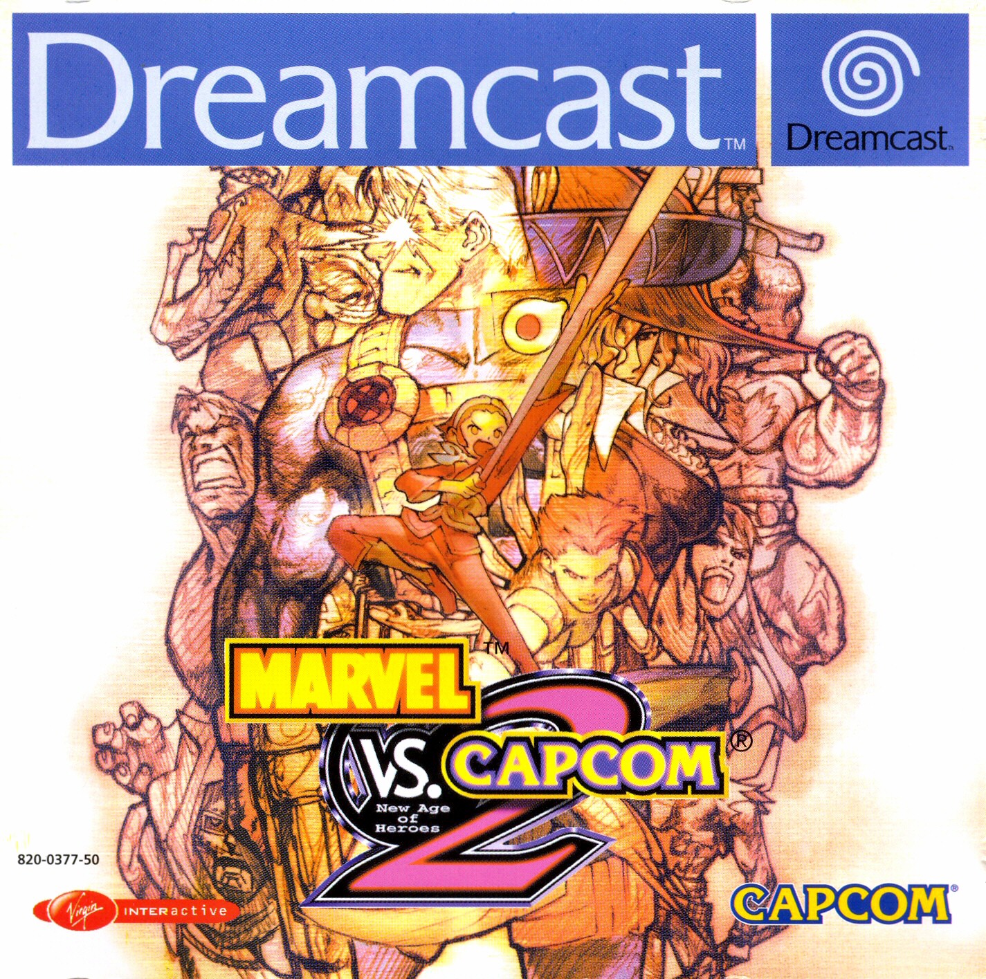 Marvel vs. Capcom 2: New Age of Heroes (video game, Dreamcast 