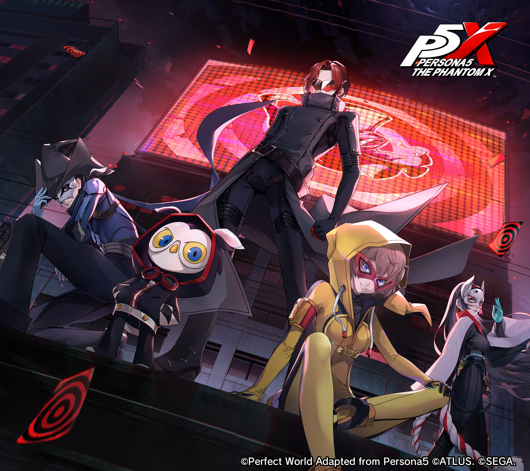 Persona 5: The Phantom X (video game, turn-based RPG, gacha RPG