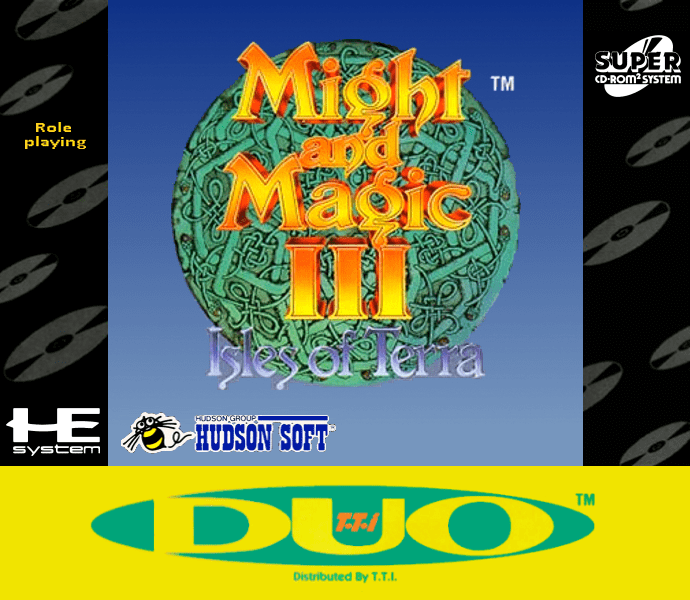 Might and Magic III: Isles of Terra (video game, TurboGrafx-CD/CD