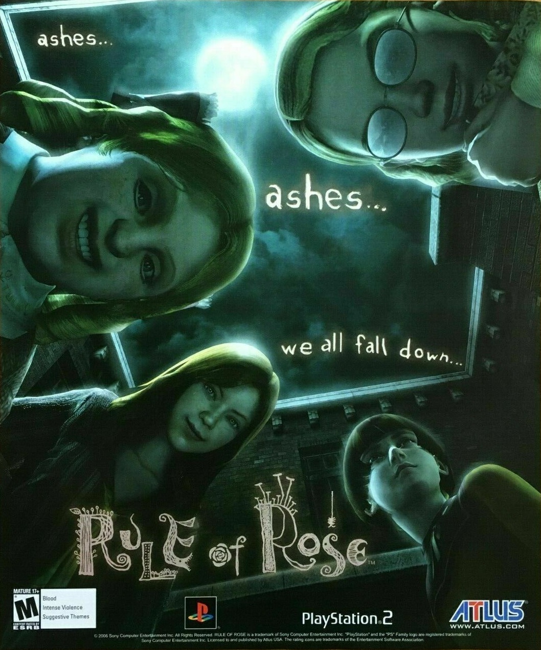 Rule of Rose (video game, survival horror, psychological