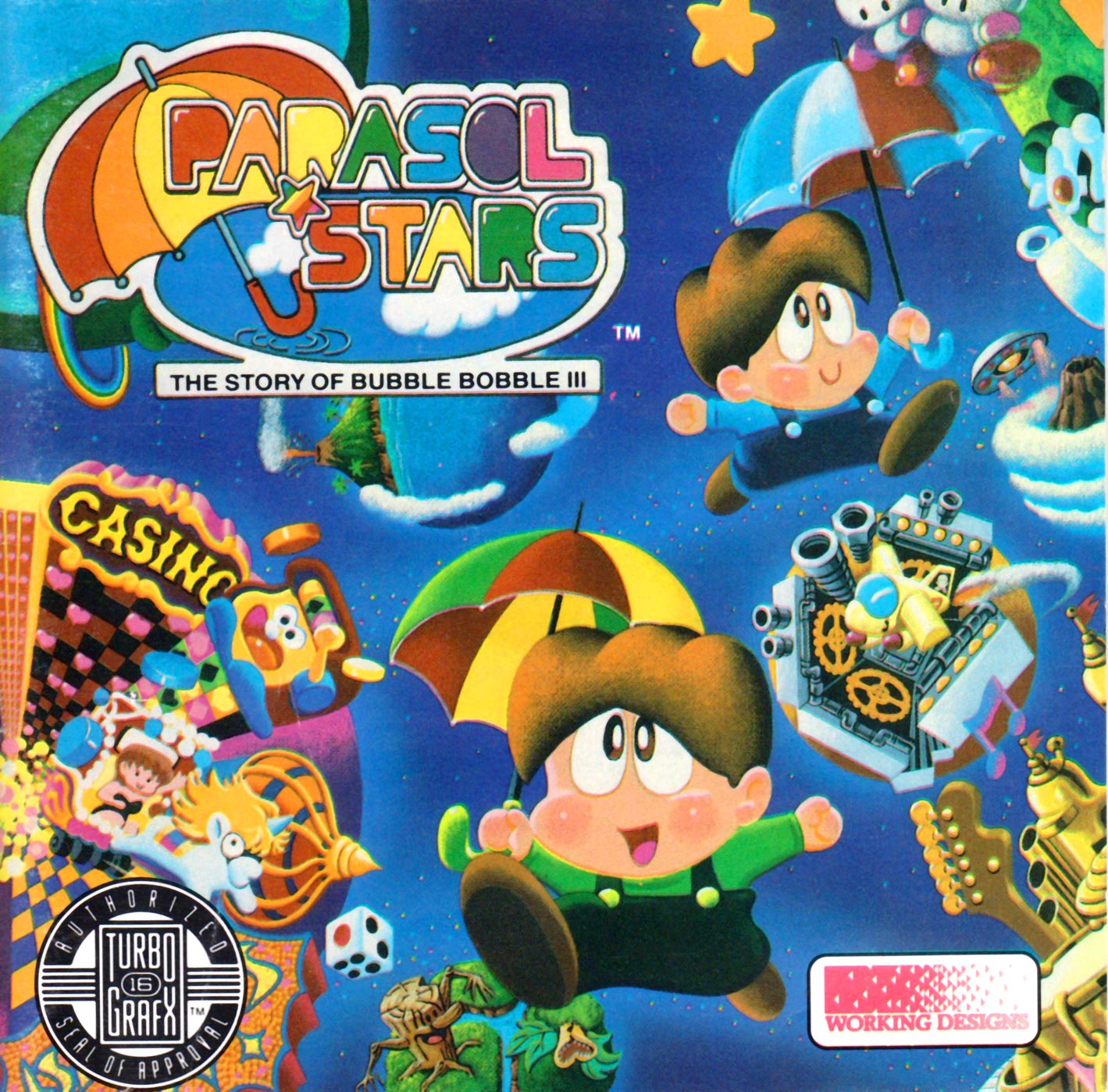 PCエンジン パラソルスター Parasol Stars: The Story of Bubble