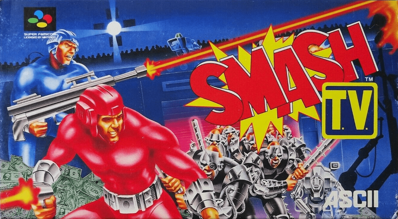 Smash T.V. (video game, SNES, 1992) reviews & ratings Smash T.V. (video game, SNES, 1992) reviews & ratings