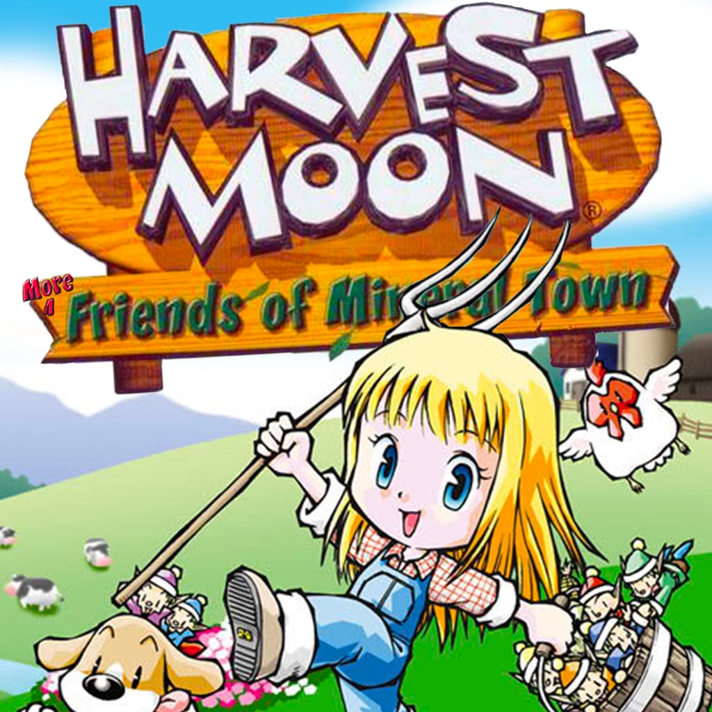 Harvest Moon: Friends of Mineral Town (video game, farm life sim, slice of  life, pixel art, day/night cycle, anime art) reviews \u0026 ratings - Glitchwave, image size:1024x1024