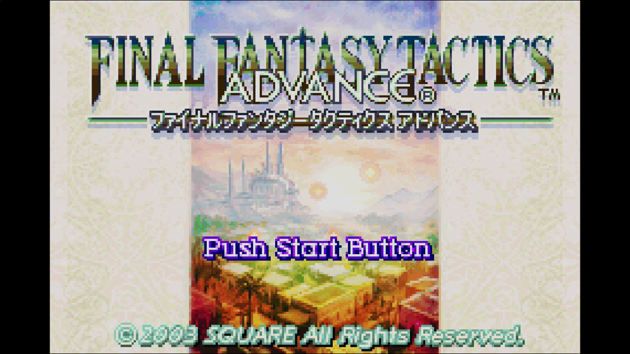 Final Fantasy Tactics Advance [ファイナルファンタジータクティクス