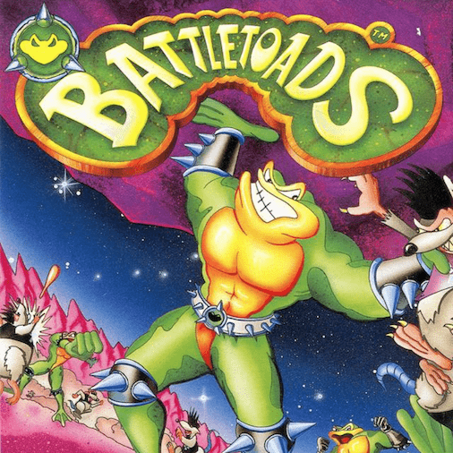 Battletoads (video game, belt scroller, science fiction, anthro