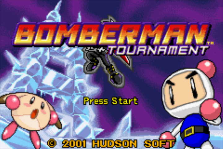 Bomberman Tournament (video game, maze, real-time, 3/4 view