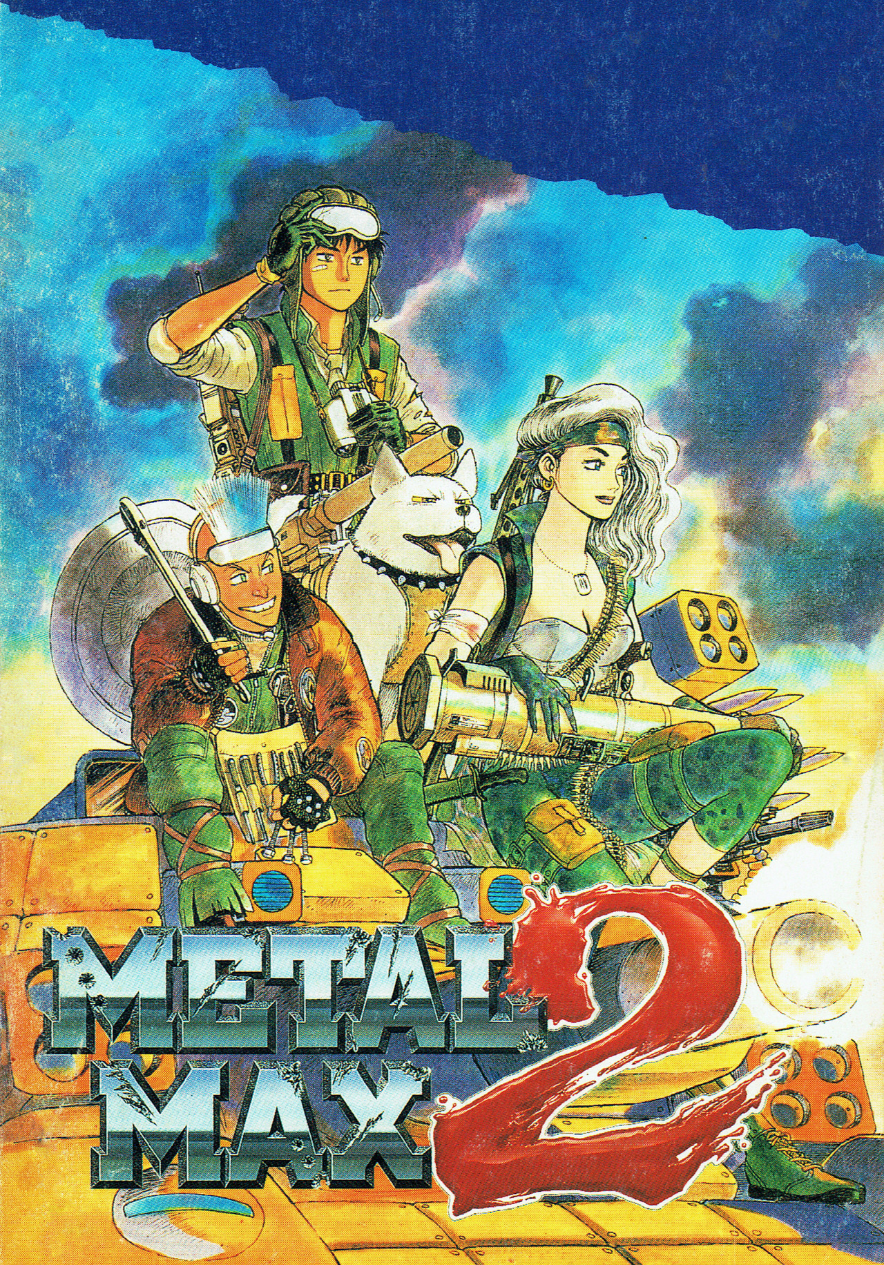 Metal Max 2 (video game, JRPG, open world, post-apocalyptic